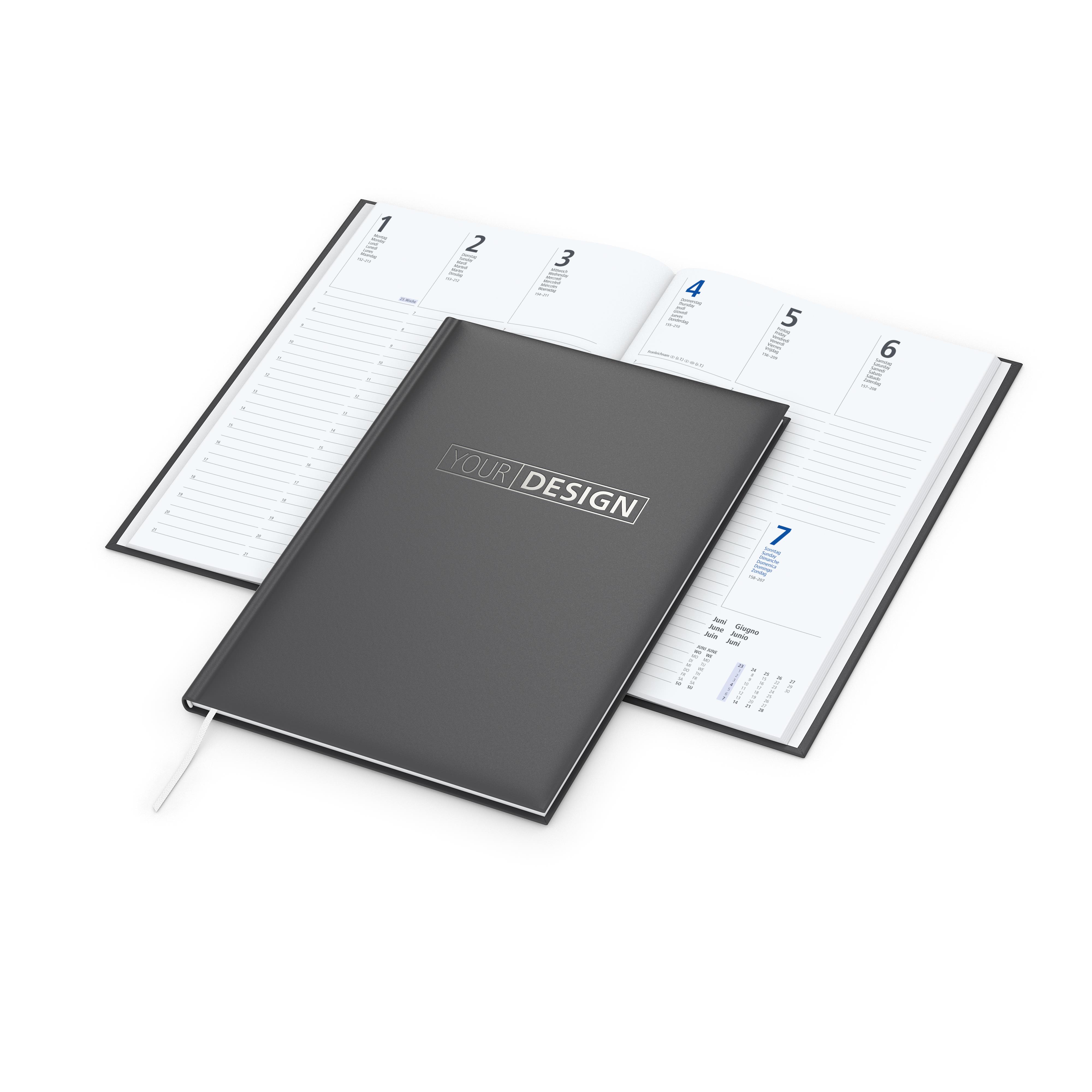 Wochenkalender Media 175 � 245 mm Kunstleder-Hardcover