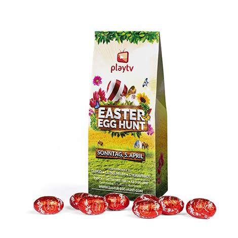 Lindt Lindor Ostereier in Standboden-Kartonage