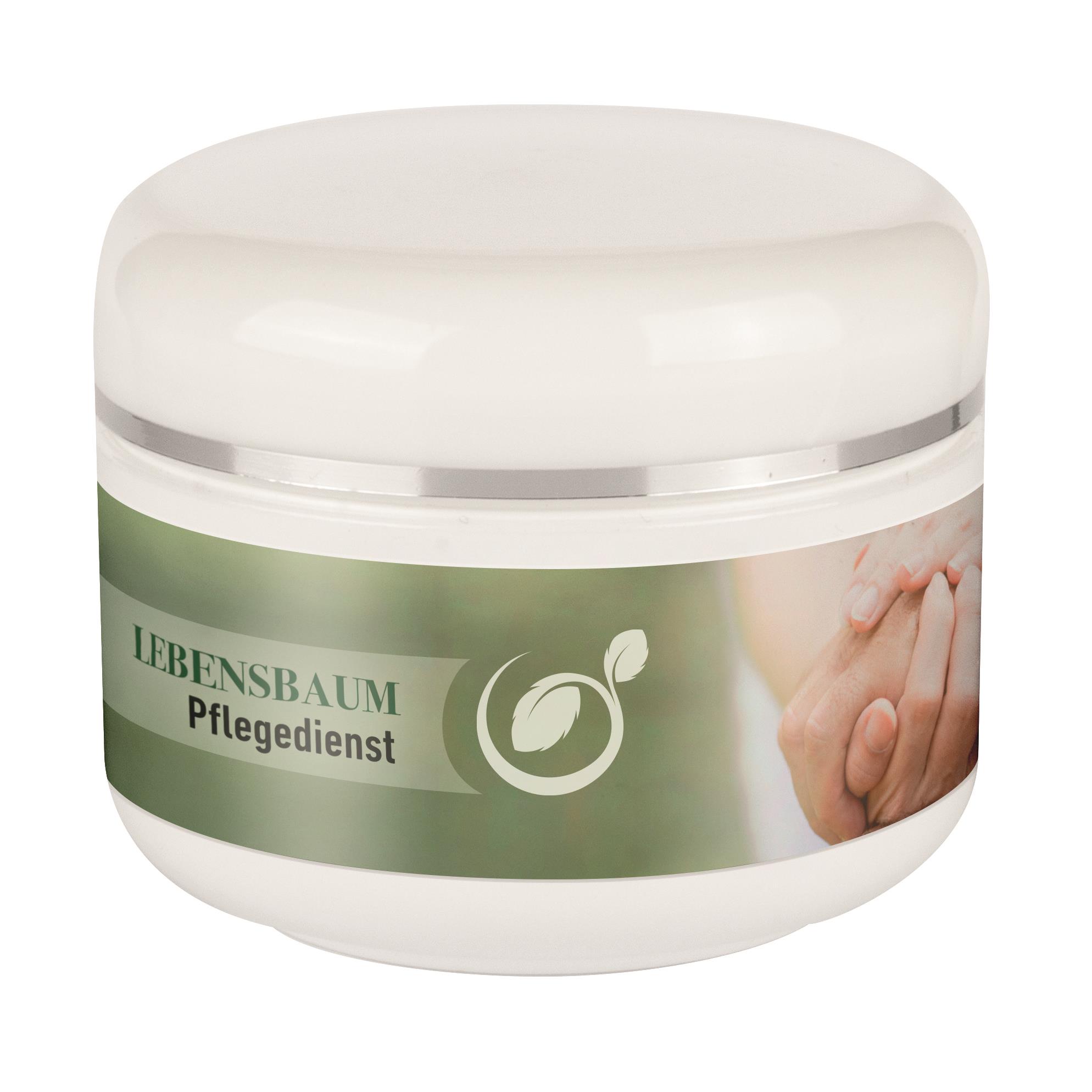 Ringelblumen Handcreme in 50 ml Tiegel wei� - 4c